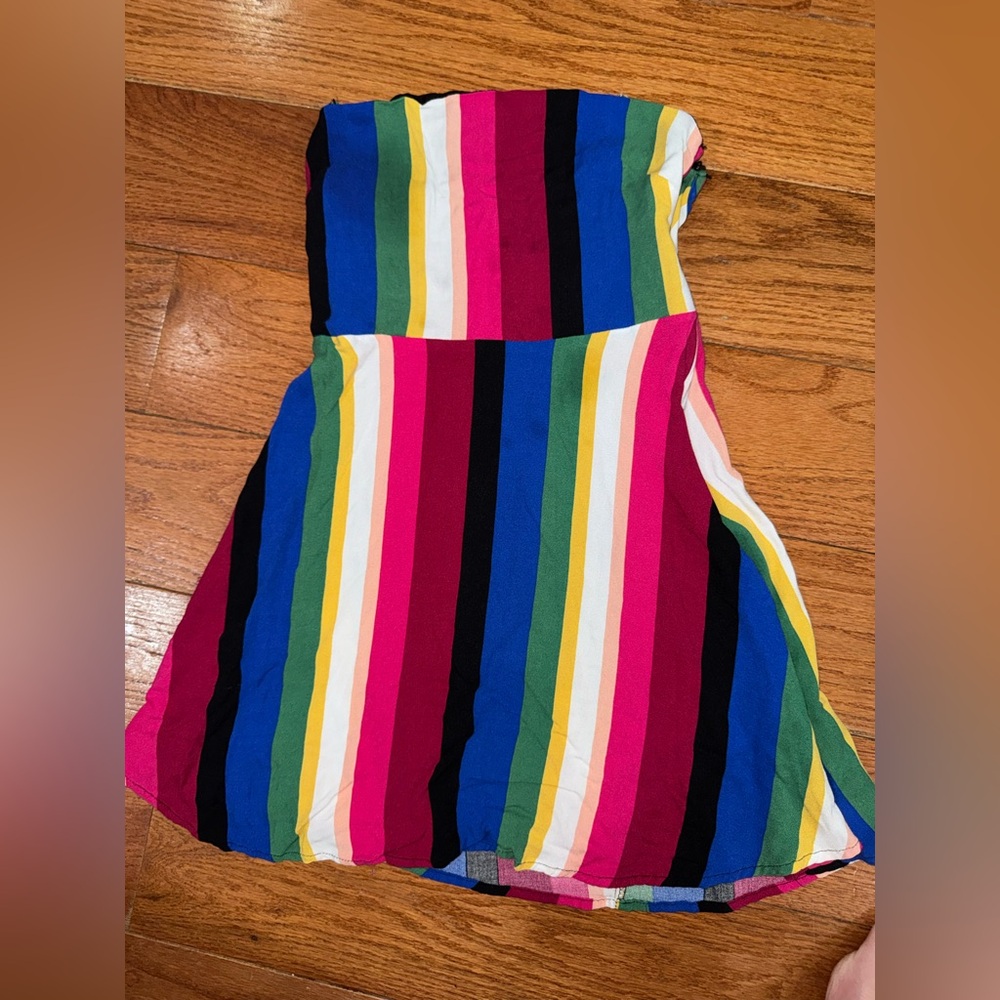 Forever 21 Multicolor Striped Kids Dress